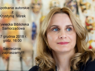 Spotkanie autorskie z Krystyną Mirek - zdjęcie1