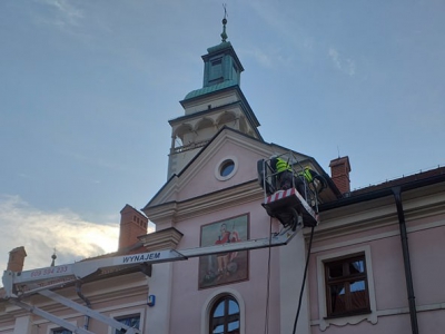 Remont elewacji Żywieckiej Biblioteki Samorządowej - zdjęcie4