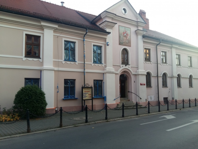Remont elewacji Żywieckiej Biblioteki Samorządowej