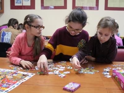 Ferie zimowe w Bibliotece - relacja - zdjęcie53