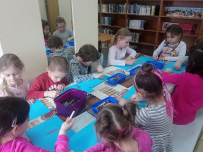 Lutowe zajęcia w Filii nr 1 w Zabłociu - zdjęcie21