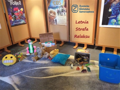 Letnia Strefa Relaksu w Bibliotece !!! - zdjęcie1