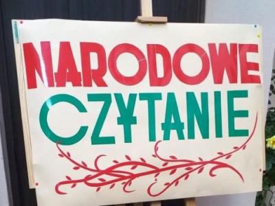 Narodowe Czytanie 2021 r. - fotorelacja - zdjęcie4