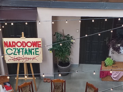 Narodowe Czytanie 2021 r. - fotorelacja - zdjęcie3