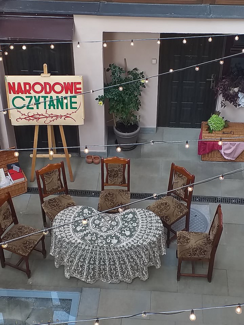 Narodowe Czytanie 2021 r. - fotorelacja