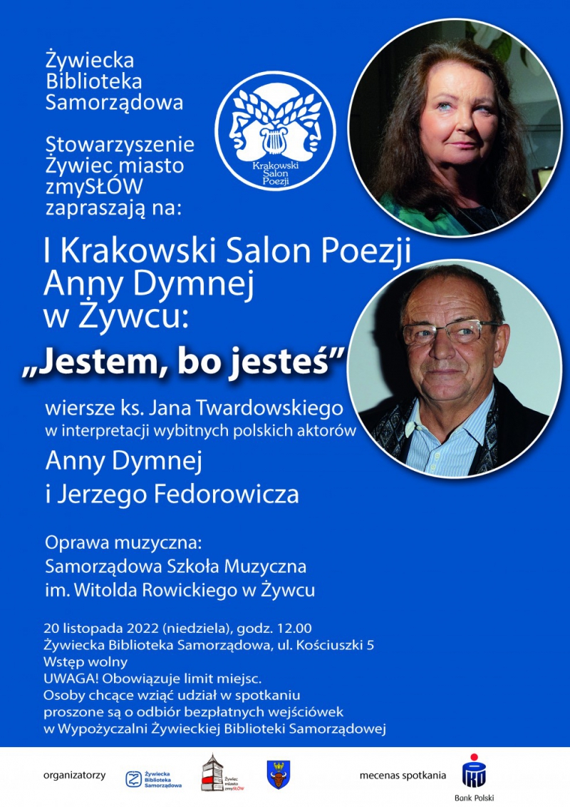 Otwarcie Salonu Poezji Anny Dymnej!