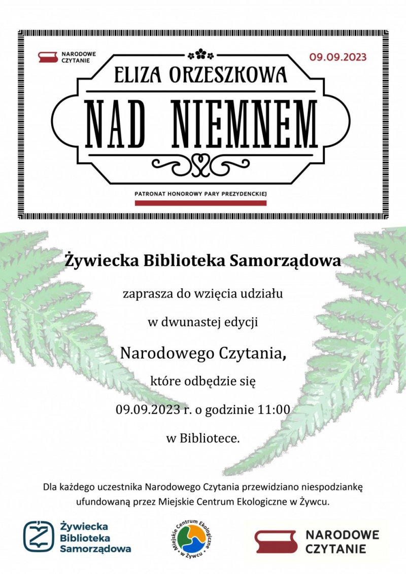 Narodowe Czytanie 2023