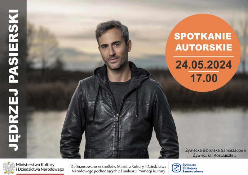 Spotkanie autorskie z Jędrzejem Pasierskim!