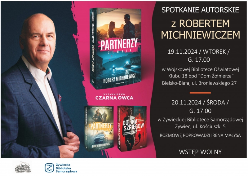 Spotkanie autorskie z Robertem Michniewiczem