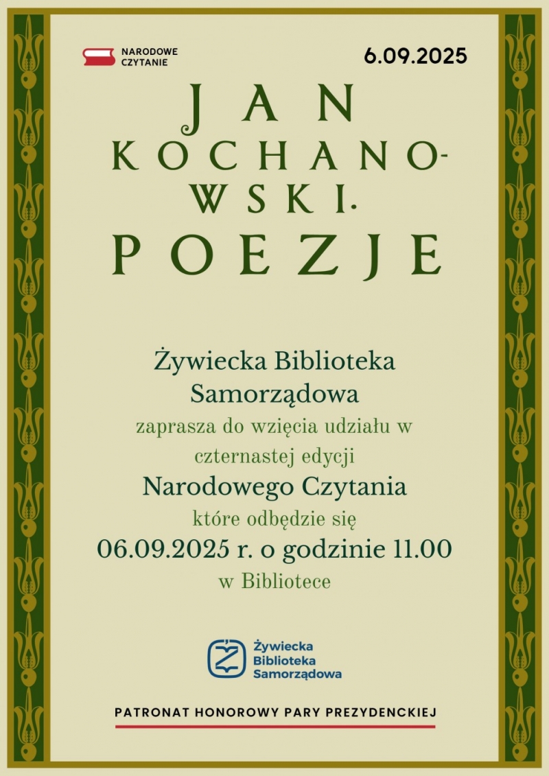 Narodowe Czytanie 2025