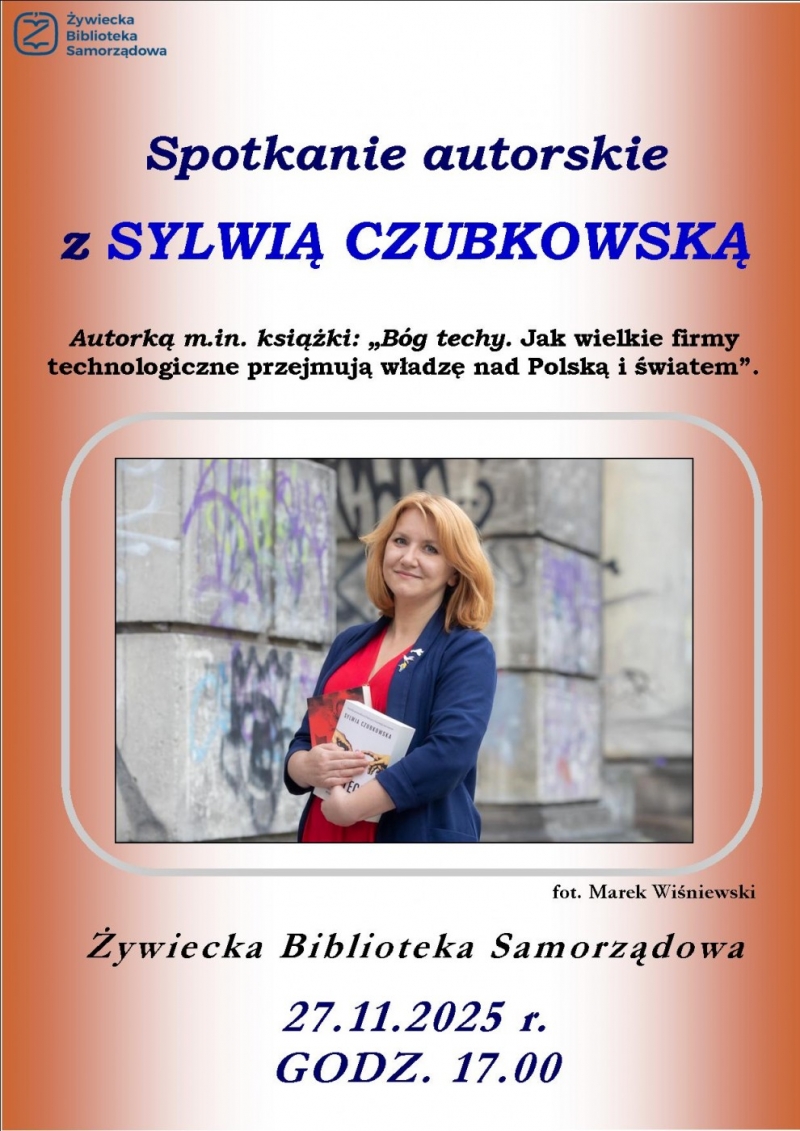 Spotkanie autorskie z Sylwią Czubkowską