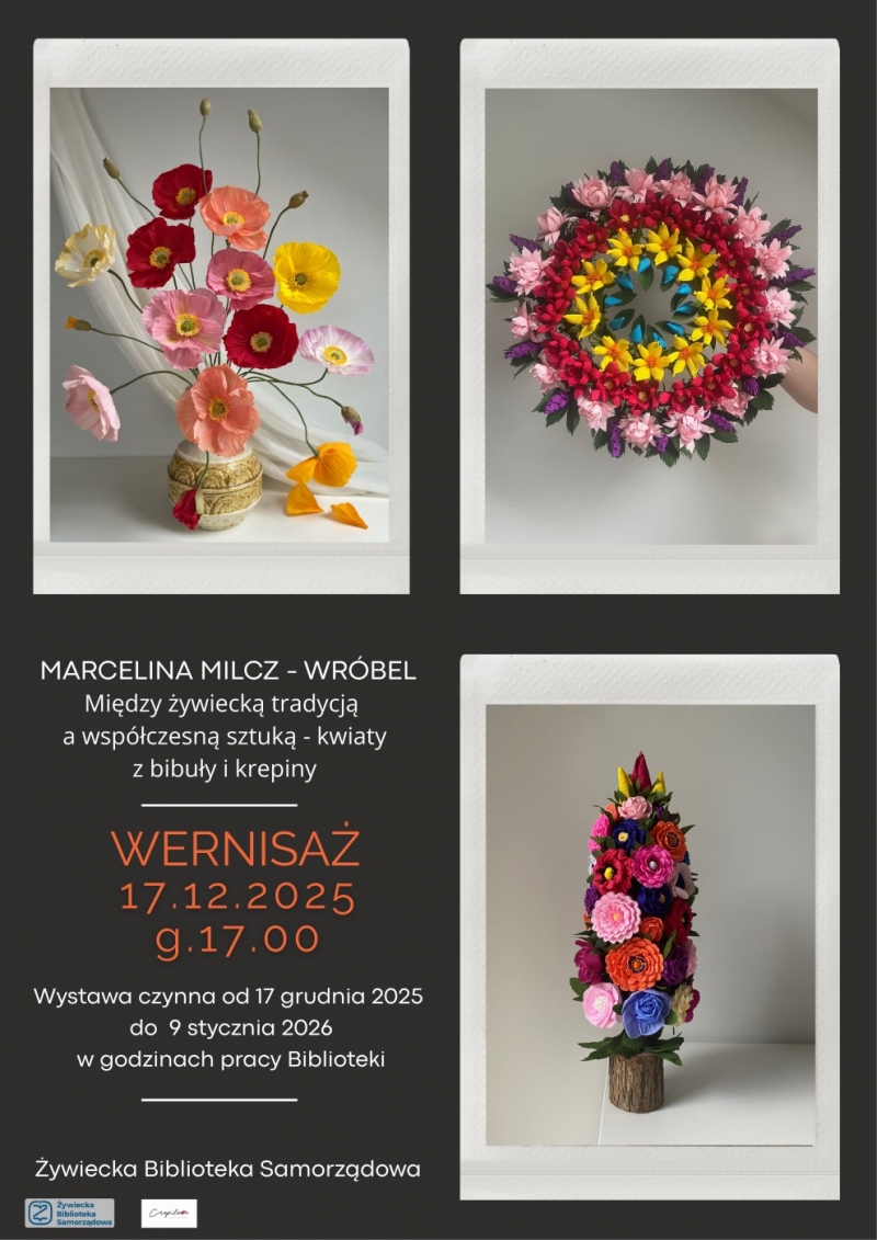 Wernisaż wystawy prac Marceliny Milcz-Wróbel