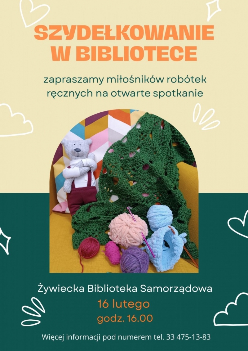Szydełkowanie w Bibliotece