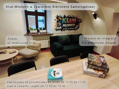 Klub Młodych - otwarcie nowej przestrzeni w Bibliotece! - zdjęcie2