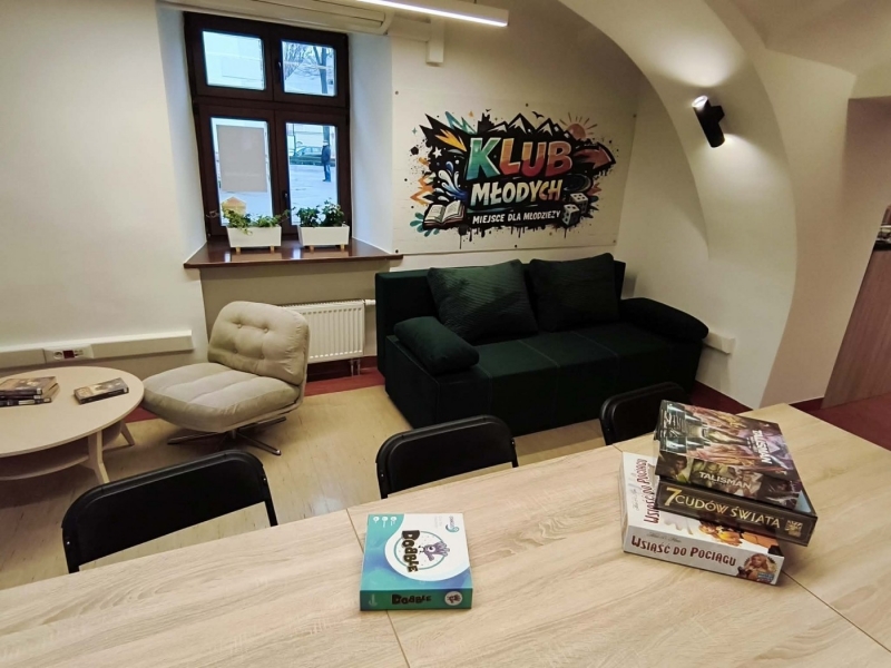 Klub Młodych - otwarcie nowej przestrzeni w Bibliotece!