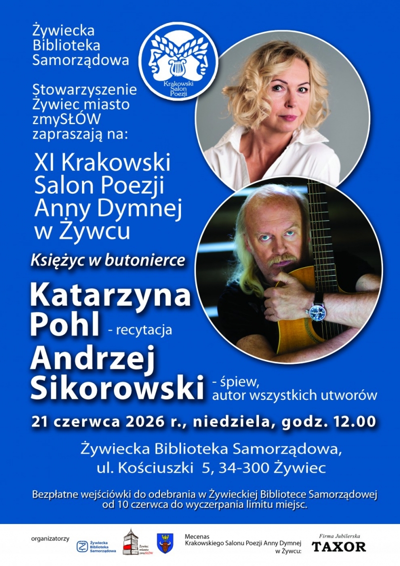 XI Krakowski Salon Poezji Anny Dymnej w Żywcu